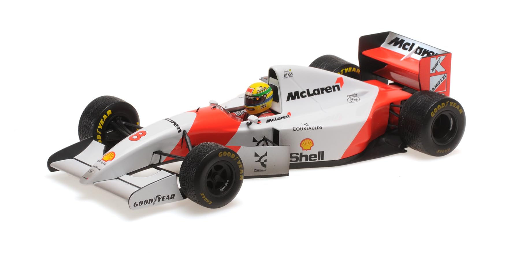 McLaren Ford MP4/8 - Vencedor GP Europa 1993 - Formula 1 - Ayrton